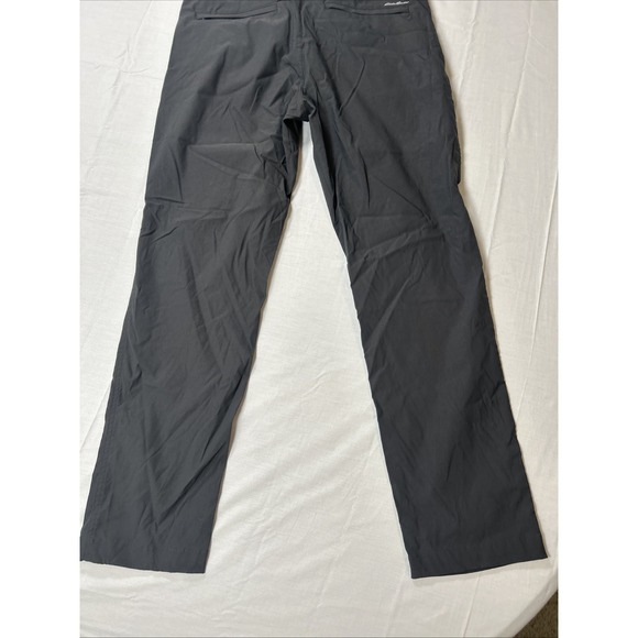 Eddie Bauer Pants Men's Size 33x30 Gray Travex - Picture 10 of 14